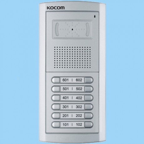 Interfon post exterior Kocom KDP-112 pentru 12 familii